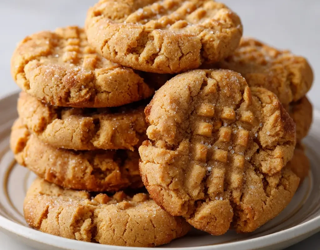 Air Fryer Peanut Butter Cookies