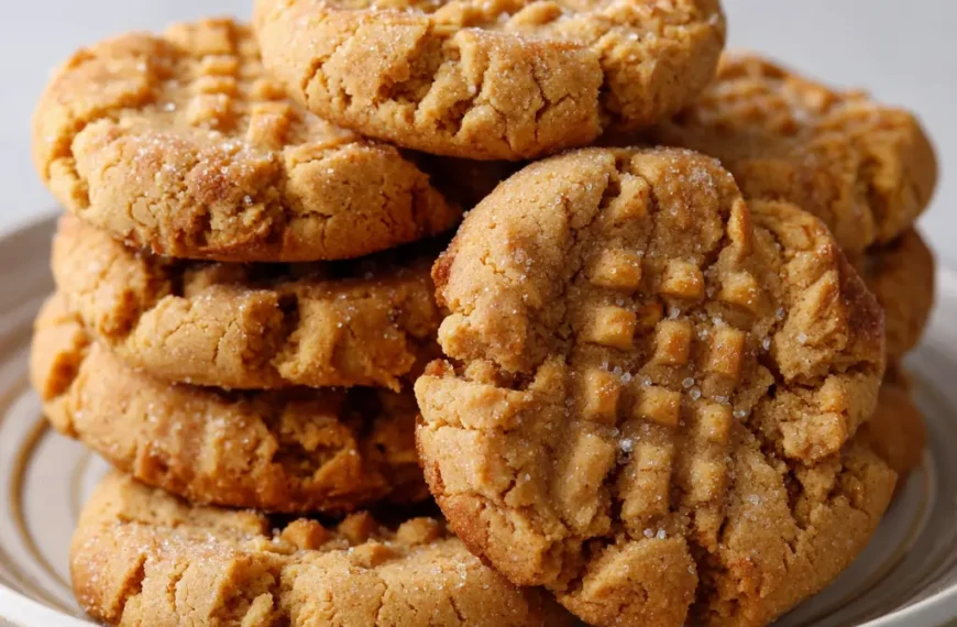 Air Fryer Peanut Butter Cookies