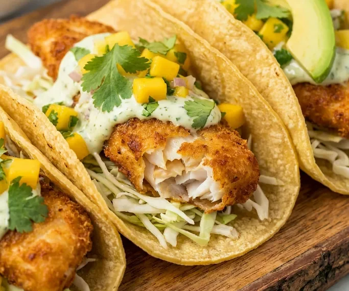 Air Fryer Fish Tacos