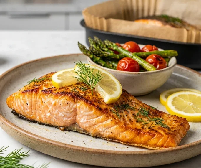 Air Fryer Salmon