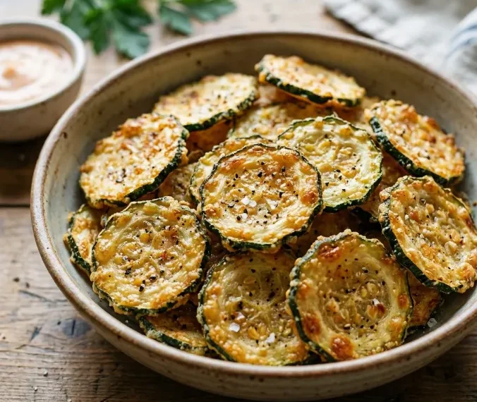 Air Fryer Zucchini Chips