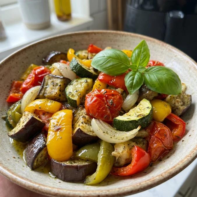 Air Fryer Ratatouille