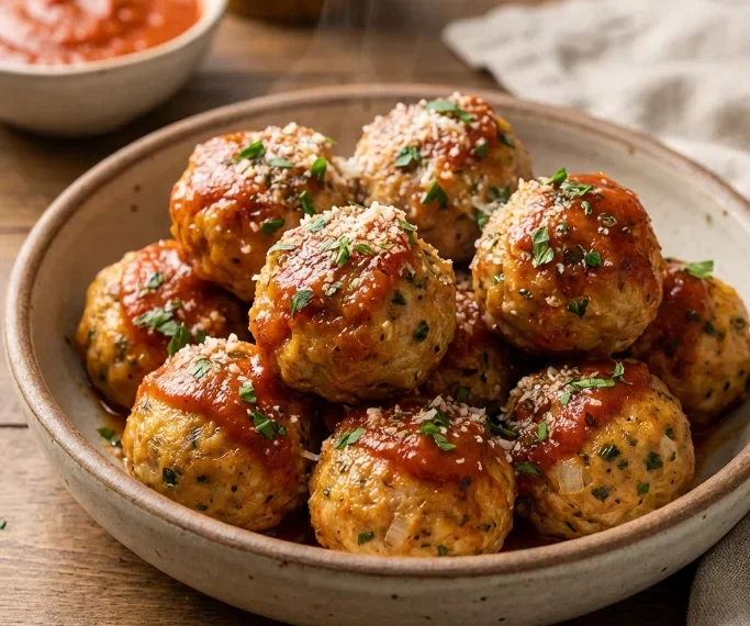 Air Fryer Turkey Meatballs